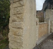 Solid Stone Columns