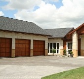 Garages and Front of House